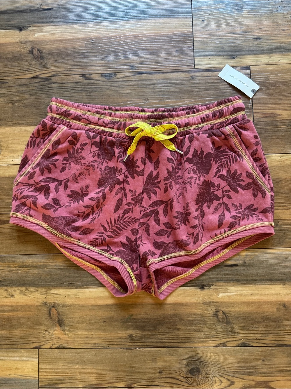 Women's Floral Drawstring Lounge Shorts